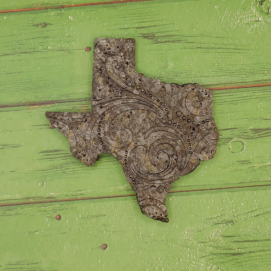 Tooled Leather Texas Silicone Freshie Mold