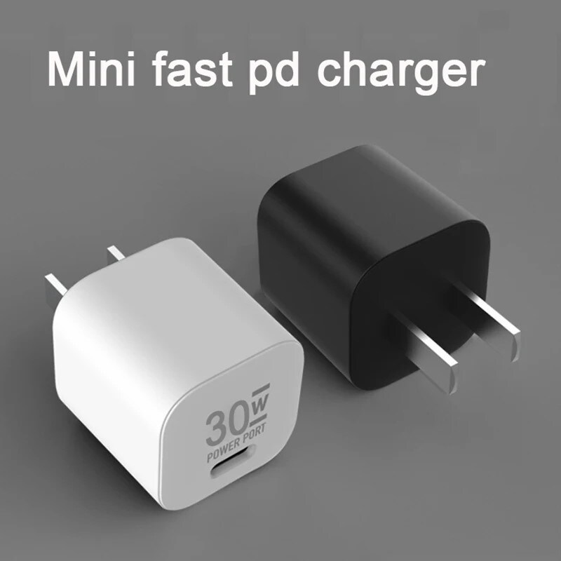 Home Power Adapter PD | 30W Fast Charger | Supercharge Your Devices with Ultra-Fast Power Port | High-Speed &#x26; Reliable Charging for iPhone, Samsung &#x26; More | Compact &#x26; Efficient Design