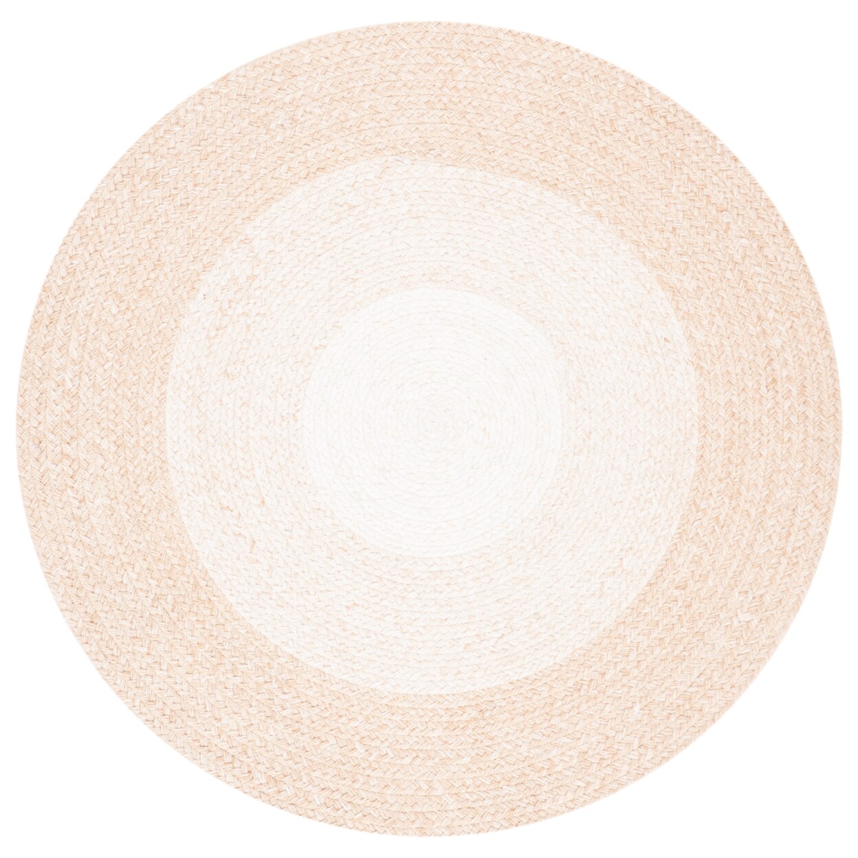 Safavieh Braided Brd802B Handwoven Beige / Ivory Rug Modern Area Rug Carpet
