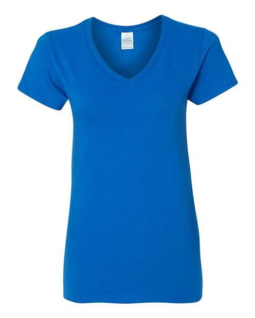 Gildan® Women’s Heavy Cotton V-Neck Blank Craft T-Shirt – Cricut & Paint Ready