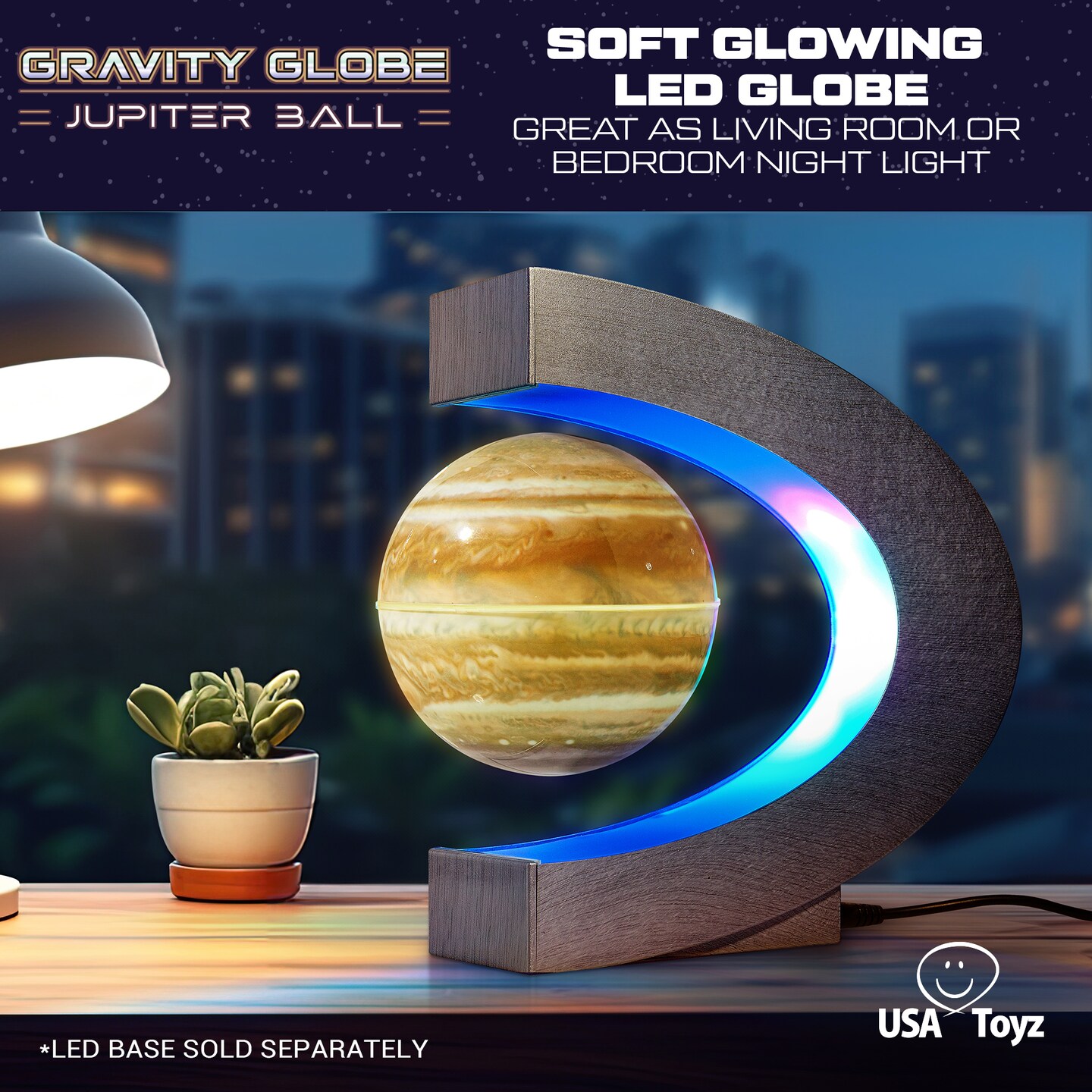 USA Toyz Gravity Globe Jupiter Ball Accessory (Globe Only)