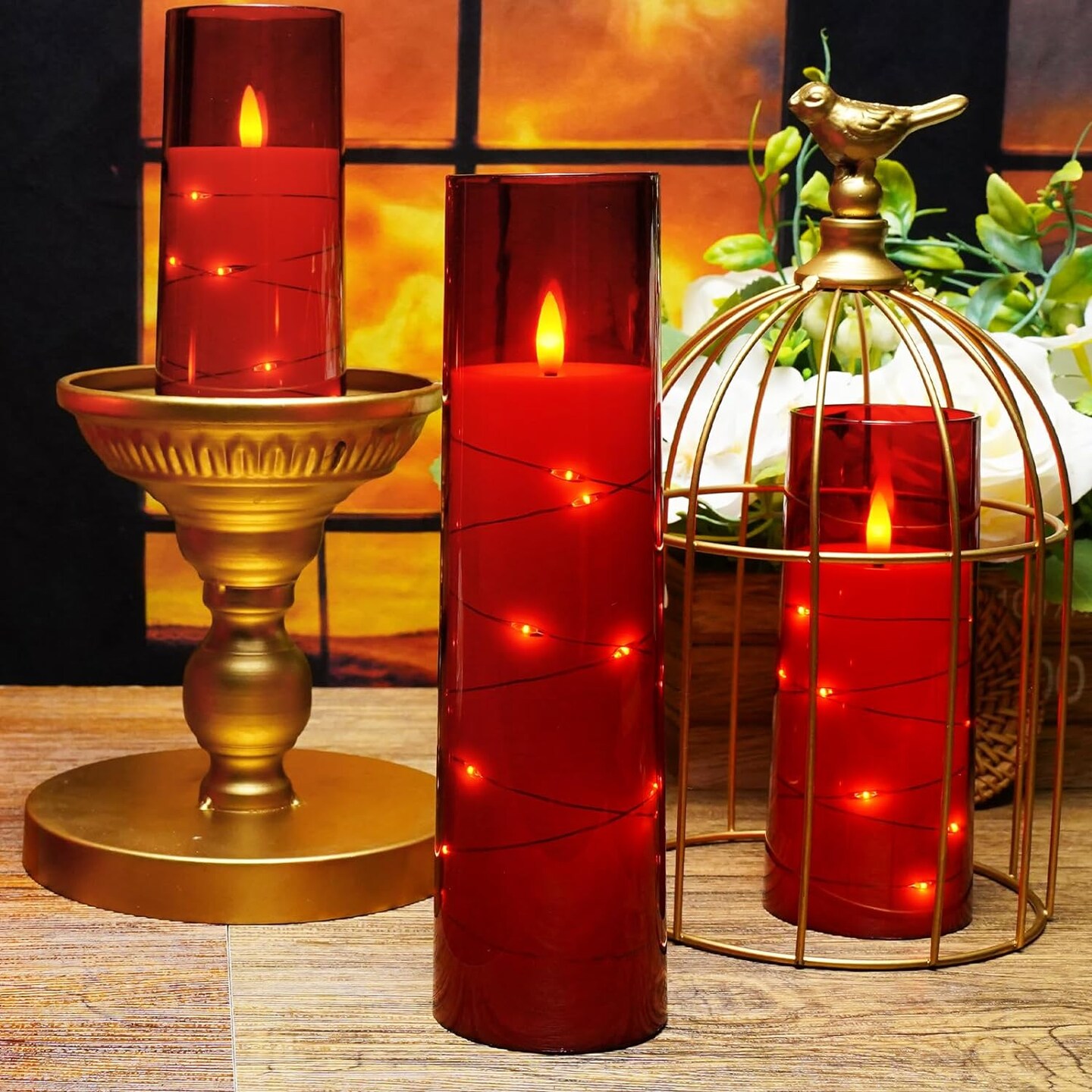 Flameless LED Candles with Timer
