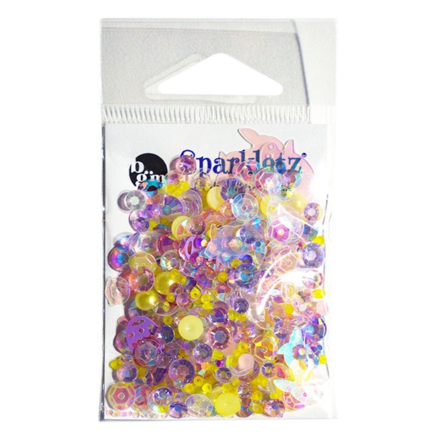 Buttons Galore Sparkletz DIY Craft Embellishments 30 Grams - 3 Packs of Eastertime