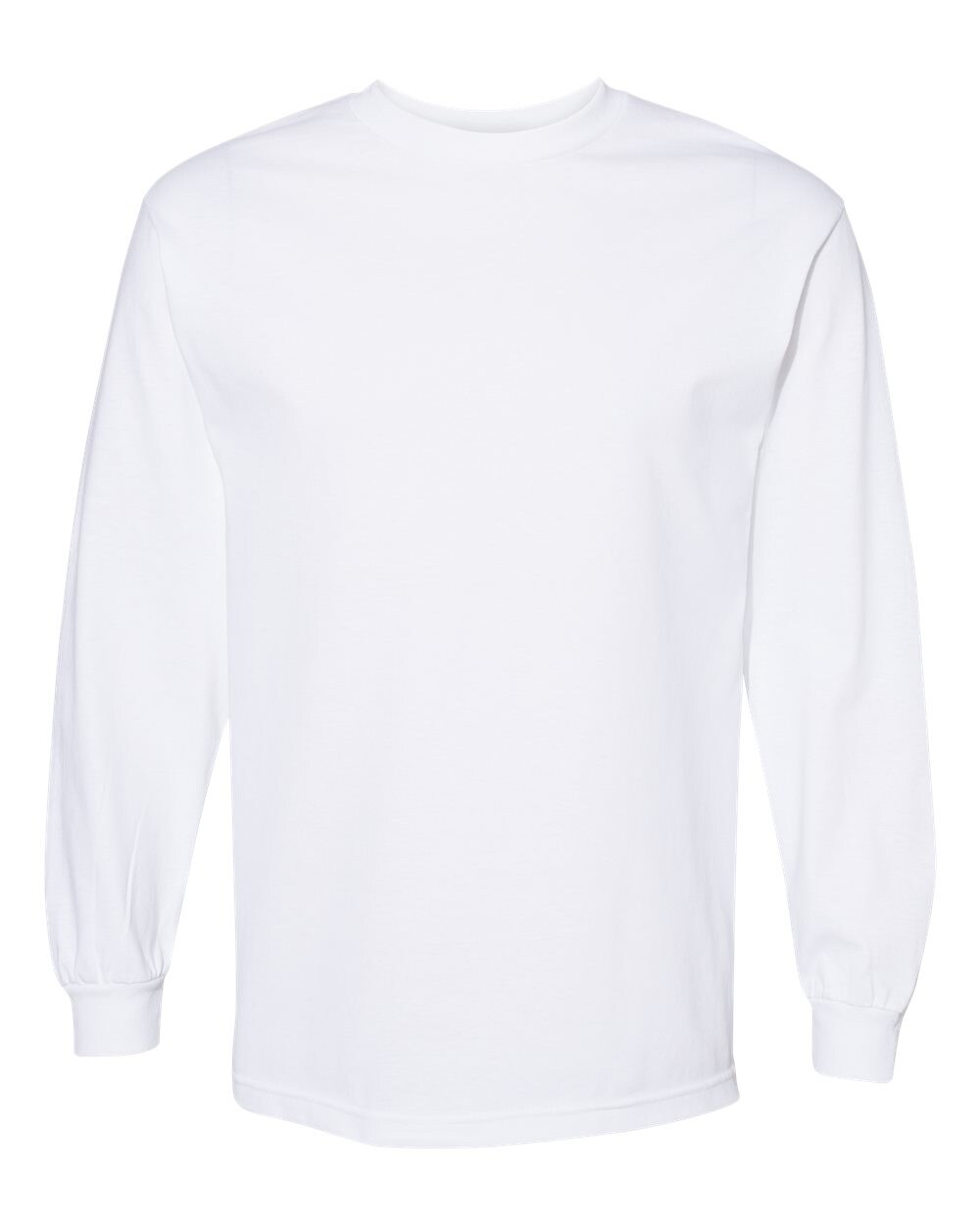 American Apparel® Heavyweight Cotton Crewneck Long Sleeve T-shirt