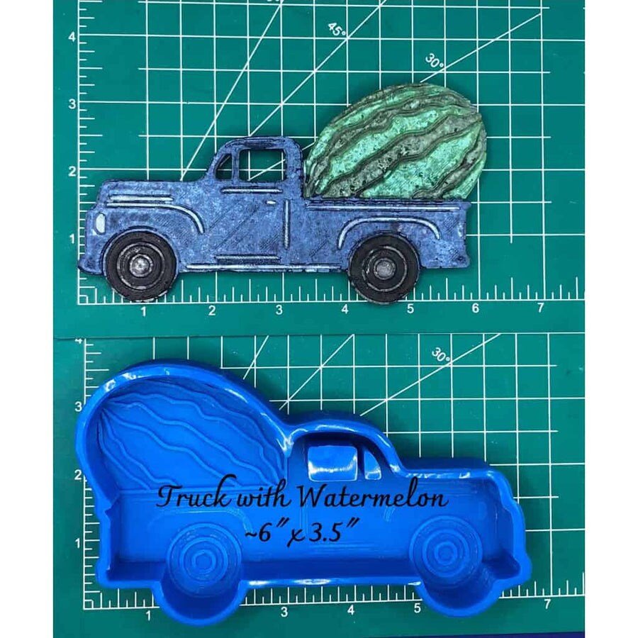 Vintage Truck with Watermelon