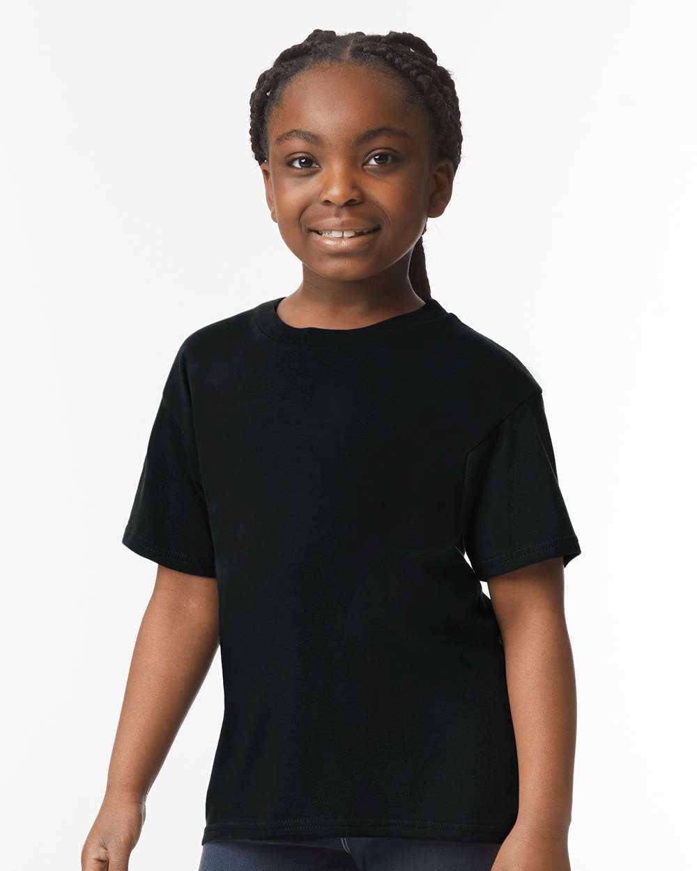 Gildan Youth Softstyle Crewneck Short Sleeve T-Shirt for Casual Wear & Custom Printing Cotton Tee