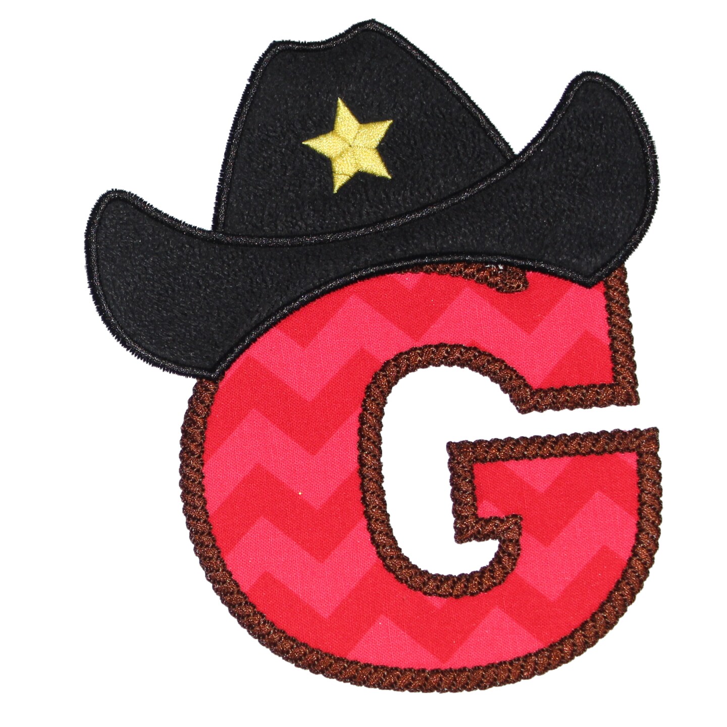 Western Number or Letter Sew or Iron on Patch MakerPlace by Michaels