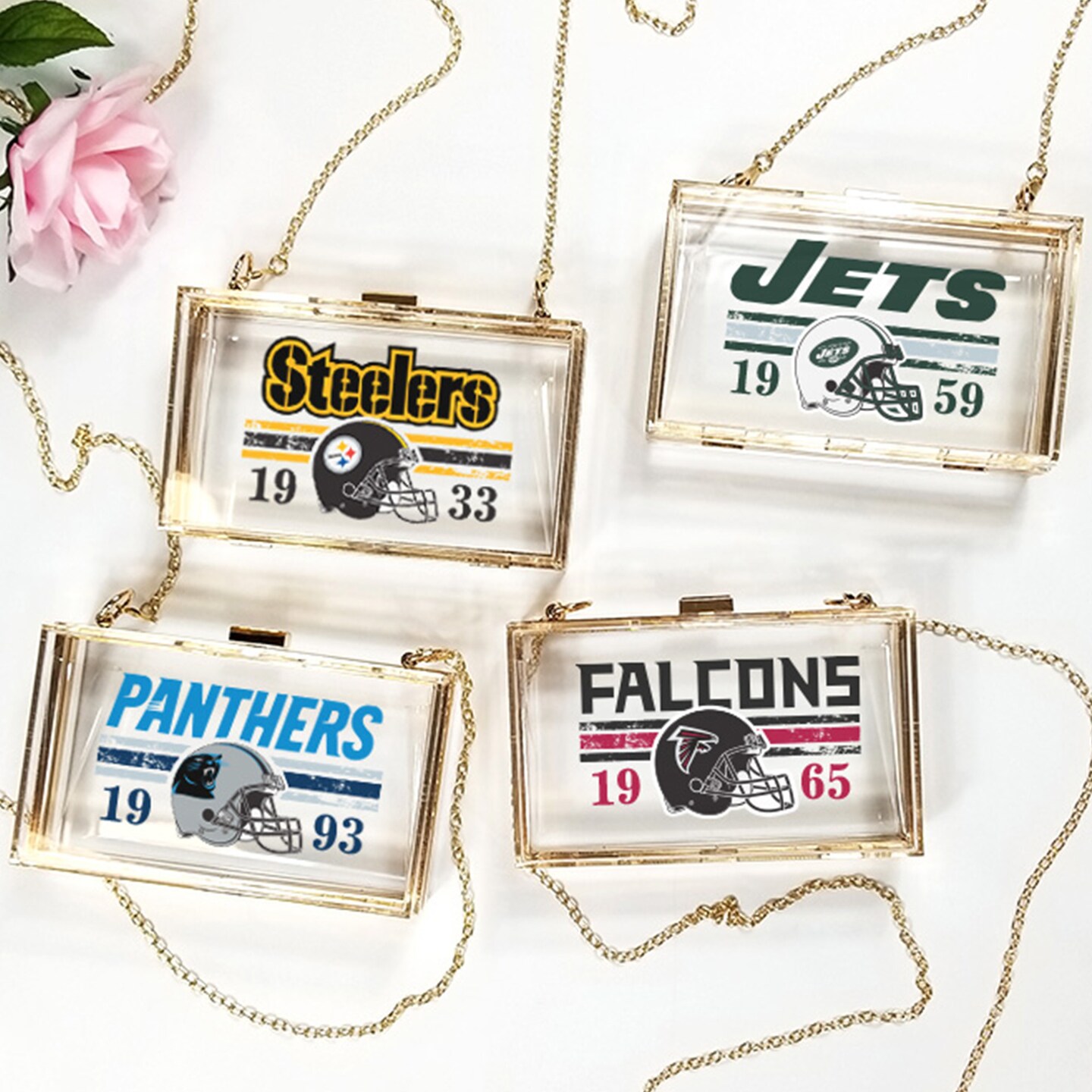 Clear purse nfl approved online