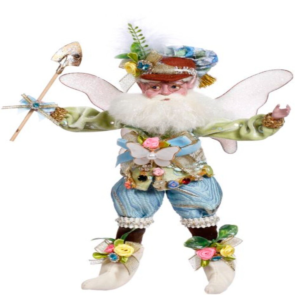 Flower Garden Fairy Figurine, Small - 10.5 Inches