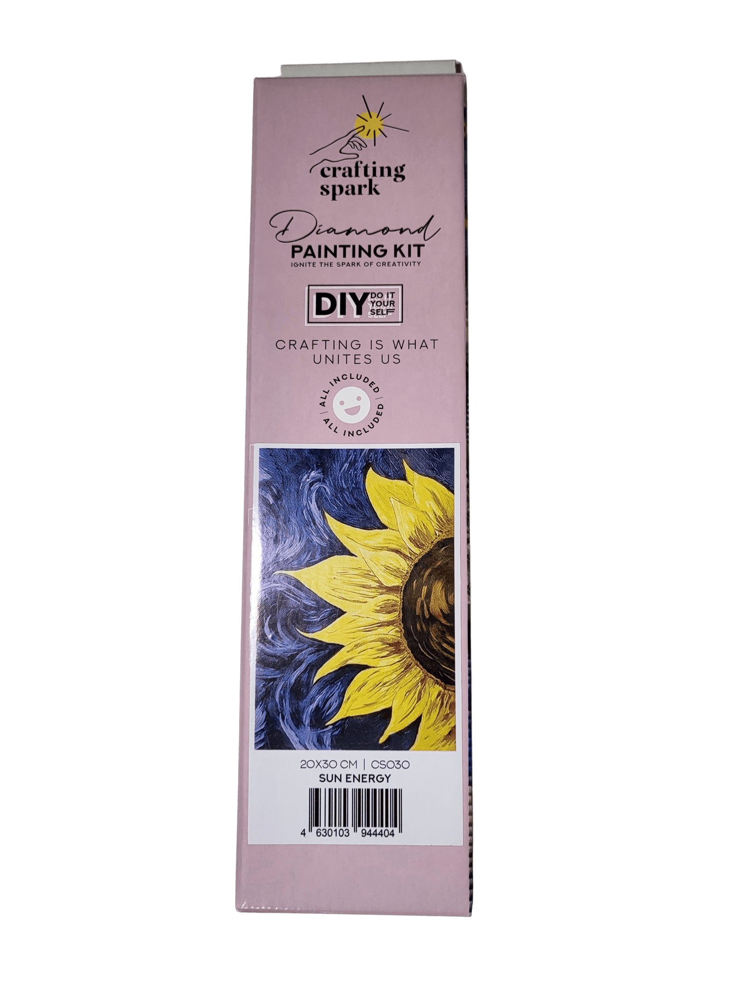 Sun Energy CS030 7.9 x 11.8 inches Crafting Spark Diamond Painting Kit