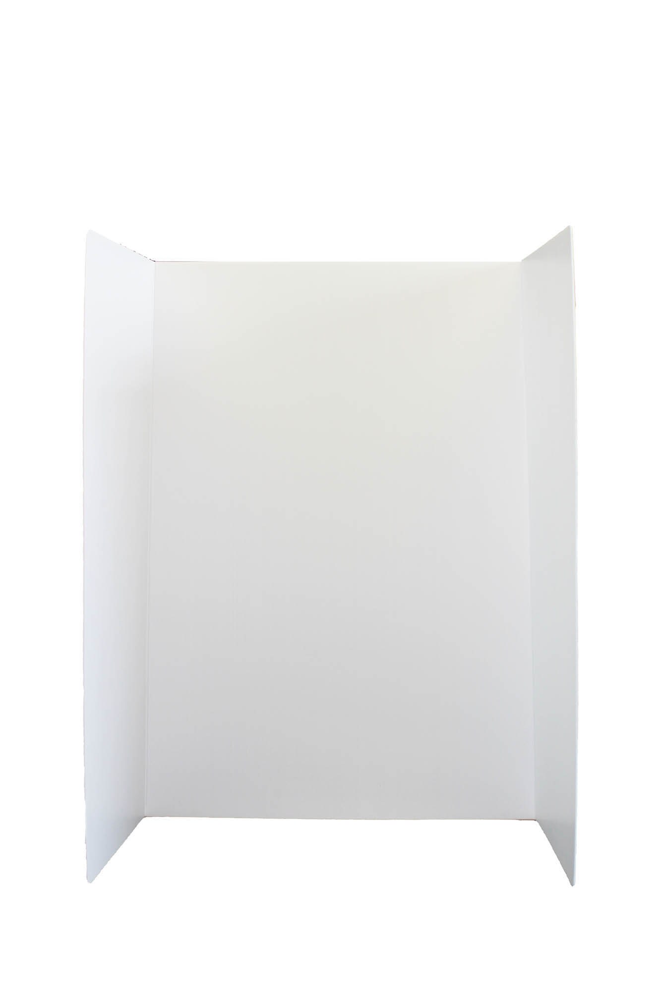 Flipside Products 36 X 48 Premium Corrugated Plastic Project Board White Retail Pack Of 24