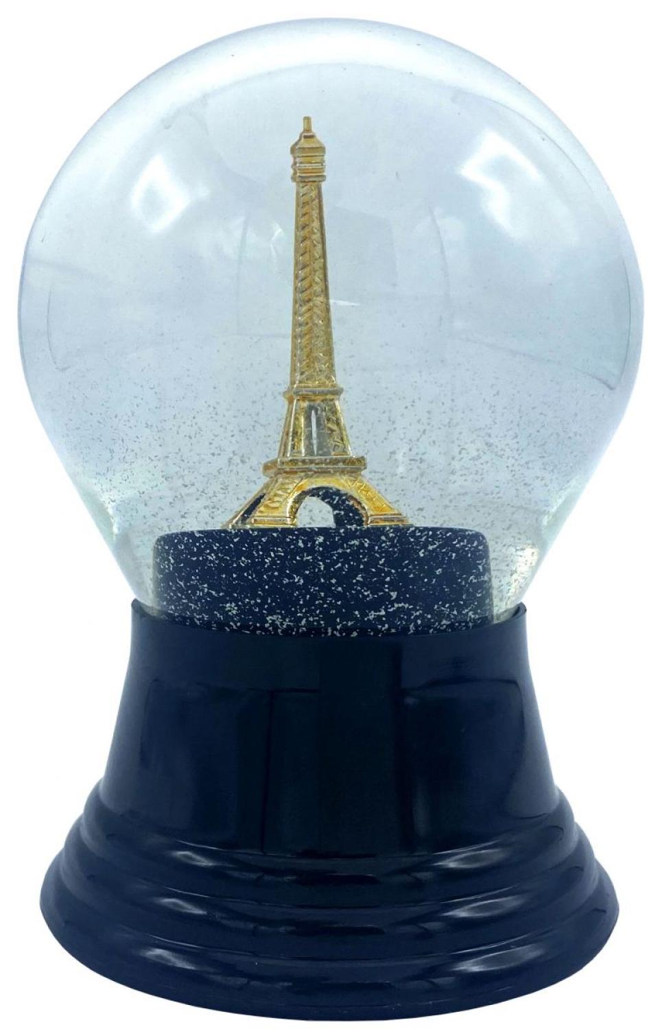 Perzy Snowglobe - Large Eiffel Tower, Blue