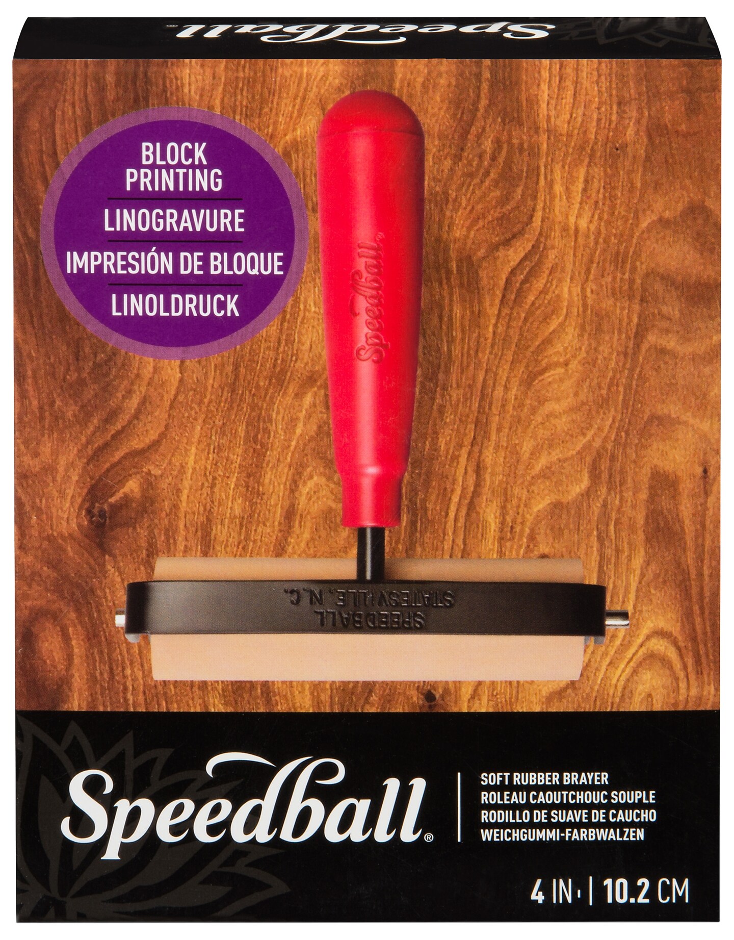 Speedball Brayer 4&#x22;-Soft Rubber
