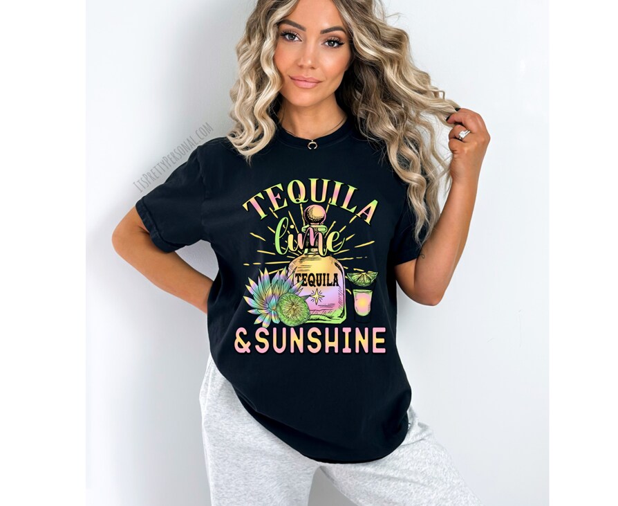 #168 DTF Print- Tequila Lime Sunshine