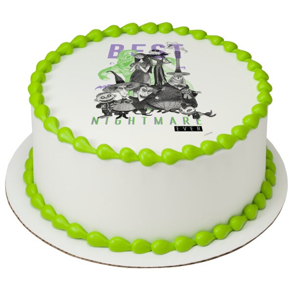 The Nightmare Before Christmas Best Edible Cake Topper Image - 1/4 Sheet