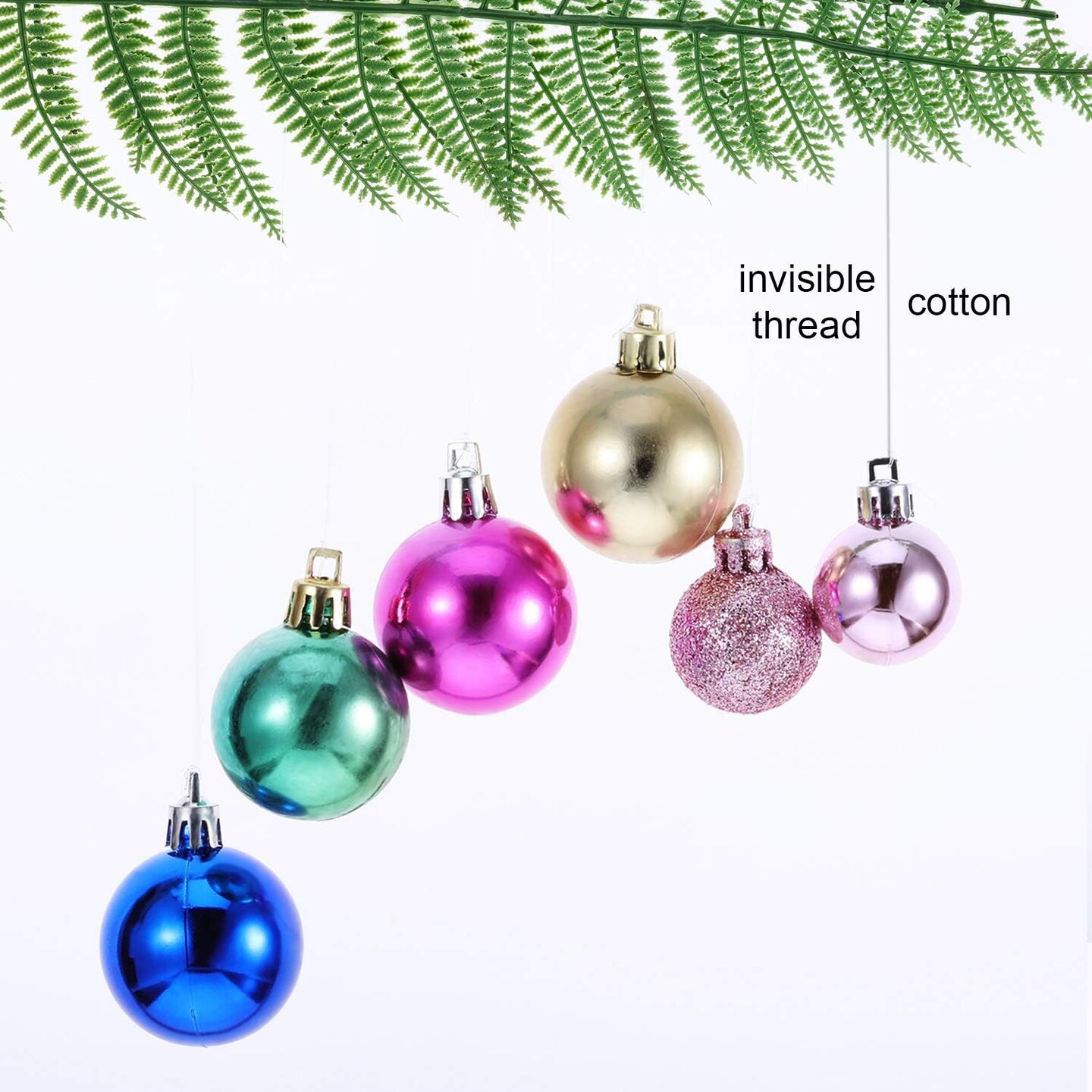 200 m Clear Nylon Invisible Thread String for Hanging Christmas Ornaments, Bracelet Making, Sew Hobby, Clear Beading Thread with Bead Needle (0.25mm)
