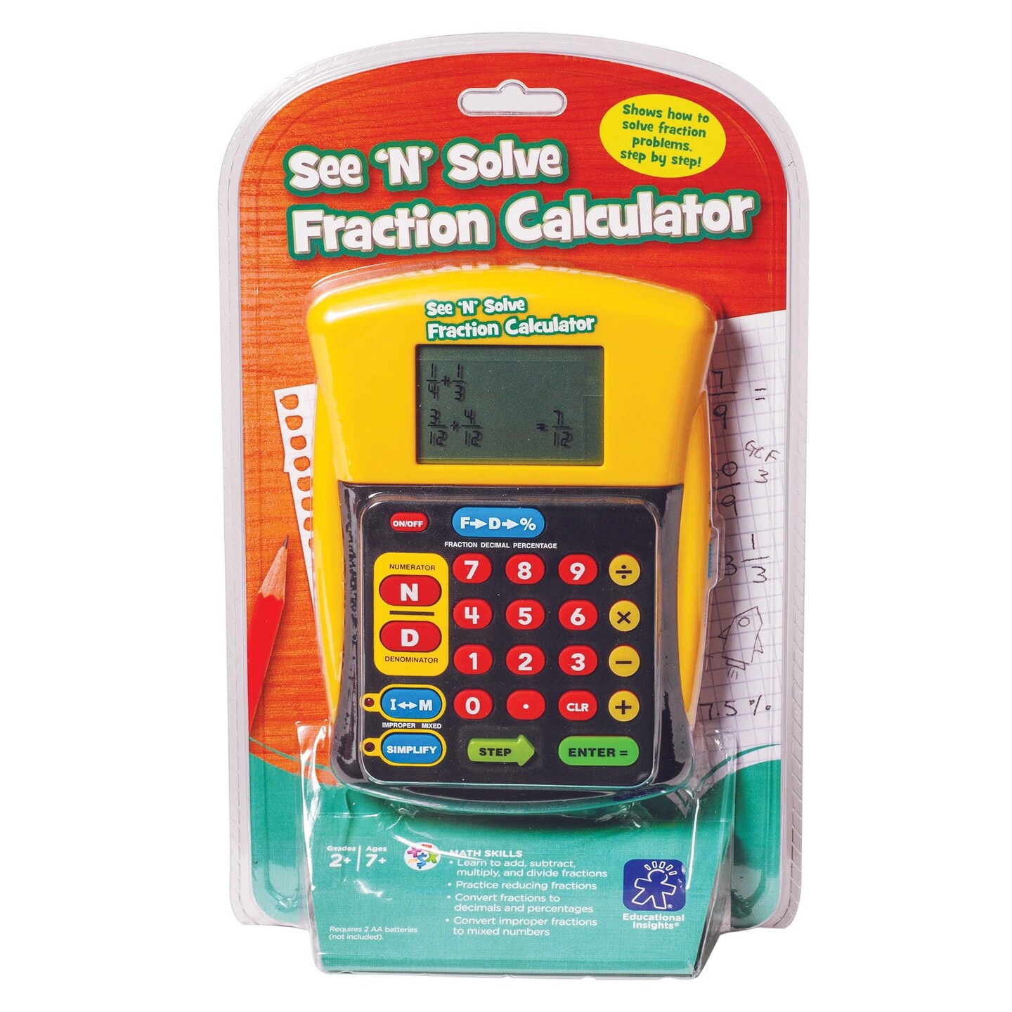 See &#x27;N&#x27; Solve Fraction Calculator