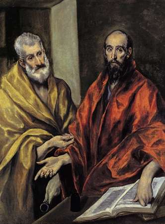 Saints Peter And Paul Poster Print by El Greco - Item # VARPDX372934