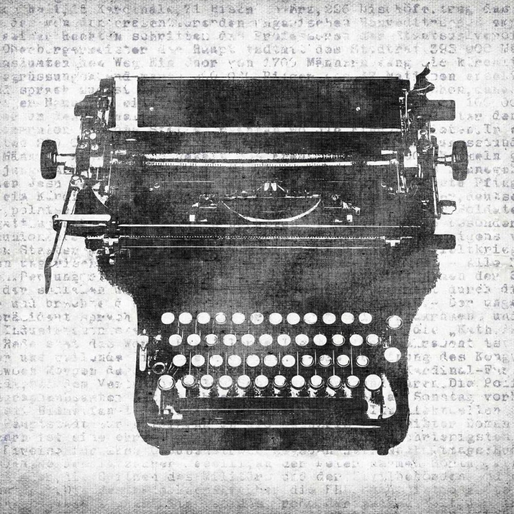 Typewriter II by Unknown - Item # VARPDXKESQ014B