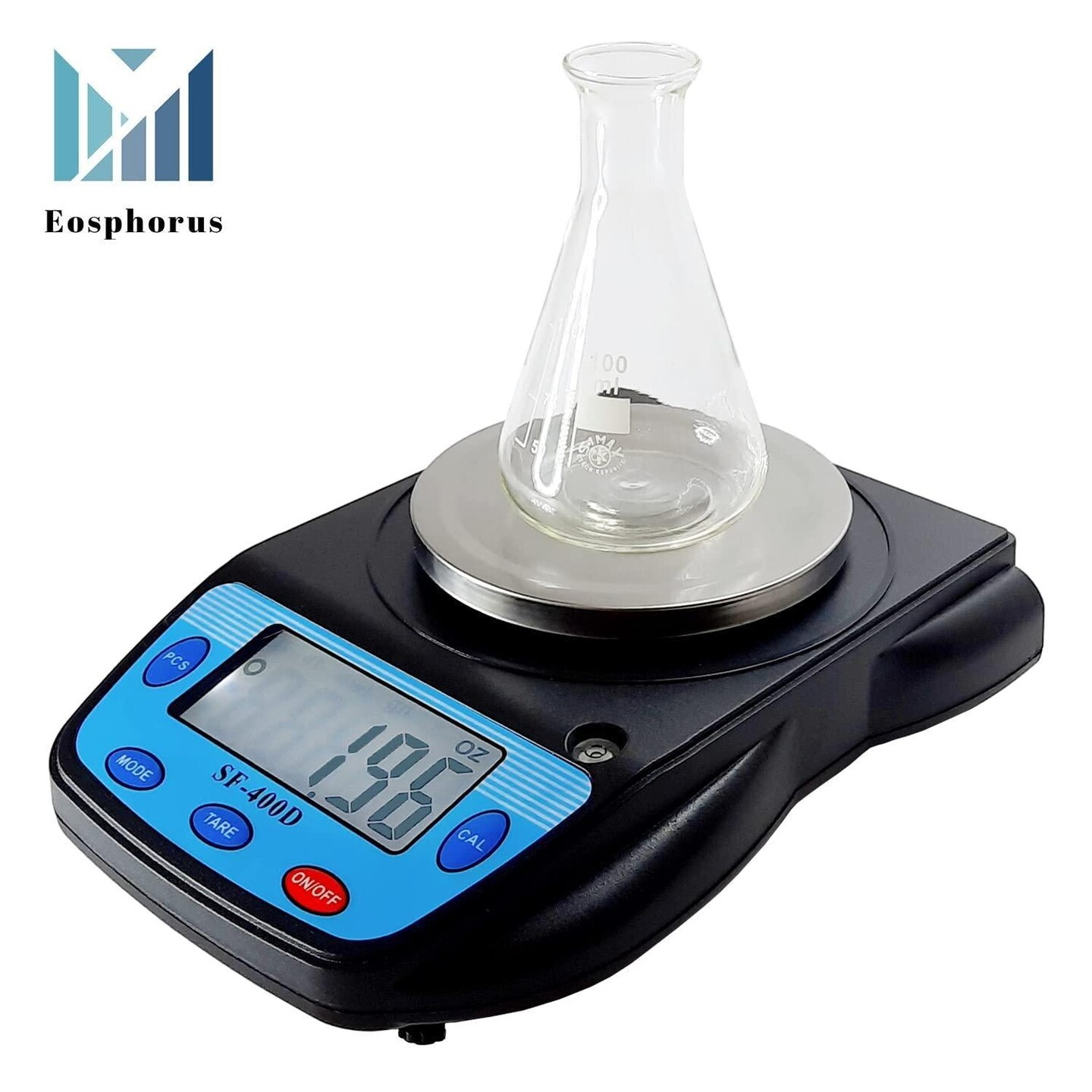 Ounce Carat and Gram Scale 0.01g Accuracy Electronic Scale Science Digital Scale Lab Balance LCD 600g Capacity   USB Charger and AC DC Adapter Included