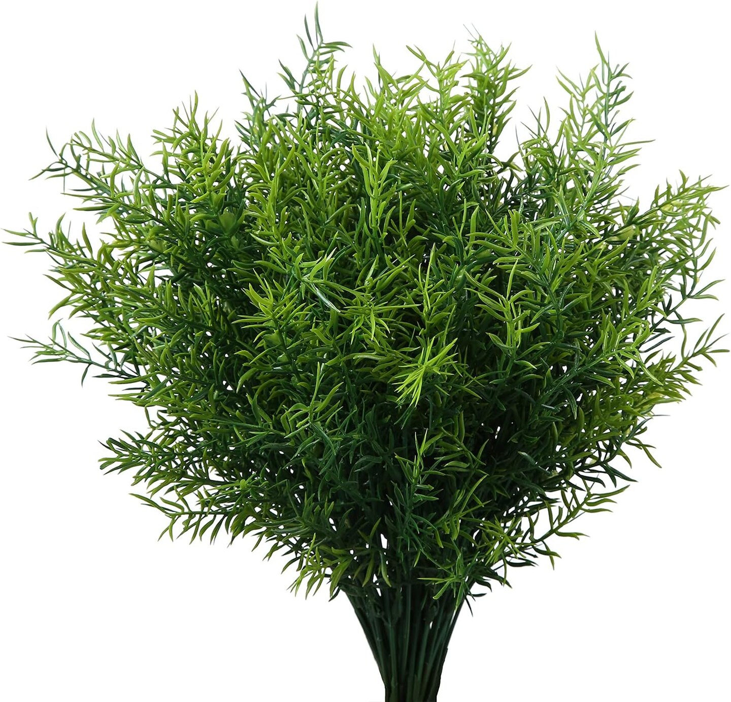 8-Pack UV Resistant Faux Plants: Effortless Greenery for Indoor and Outdoor Spaces