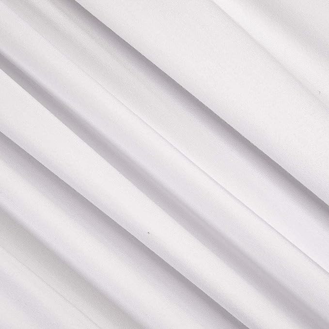 FabricLA Rayon Jersey Spandex - 4 Way Stretch Fabric Rayon Spandex - 60&#x22; Inches Wide - Rayon Spandex Fabric by Yard - Medium to Heavy Fabric 240gsm