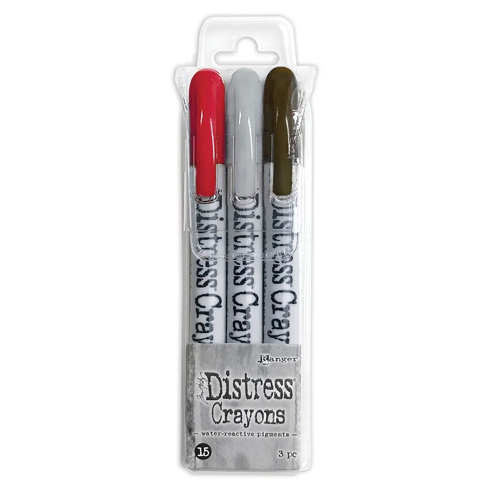 Tim Holtz Distress Crayon Set-Set #15