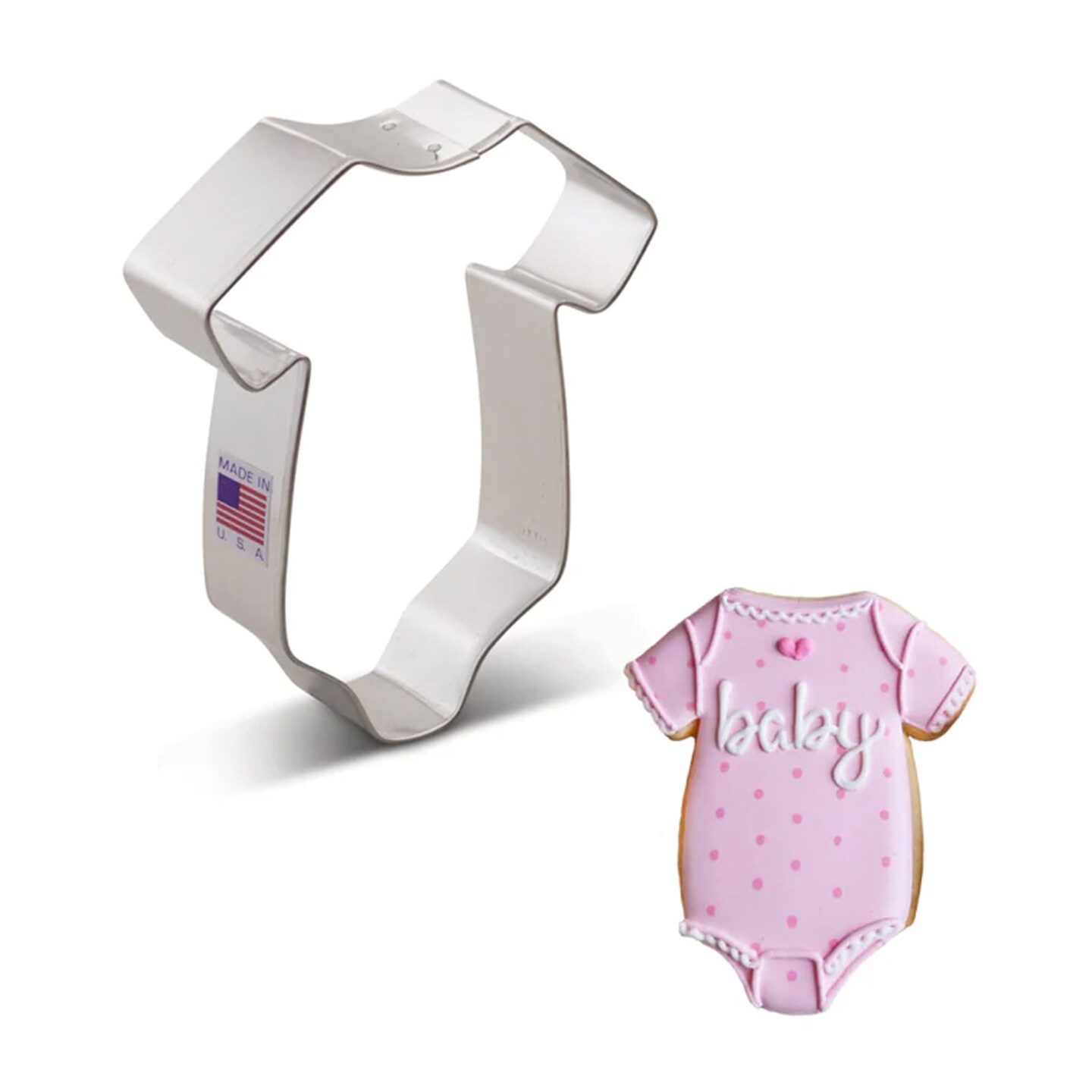 Ann Clark Baby Footie Pajamas PJs Cookie Cutter, 4.5&#x22;