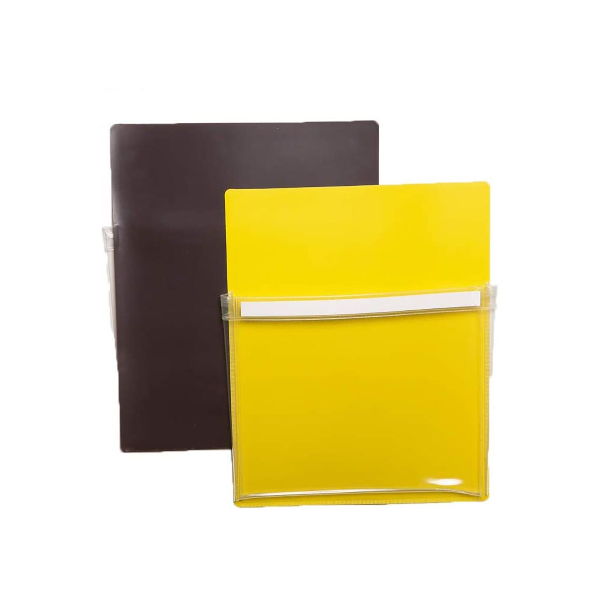 Magnetic Pockets, 9.5&#x22;W x 11.75&#x22;H, 4 Assorted Colors Per Pack