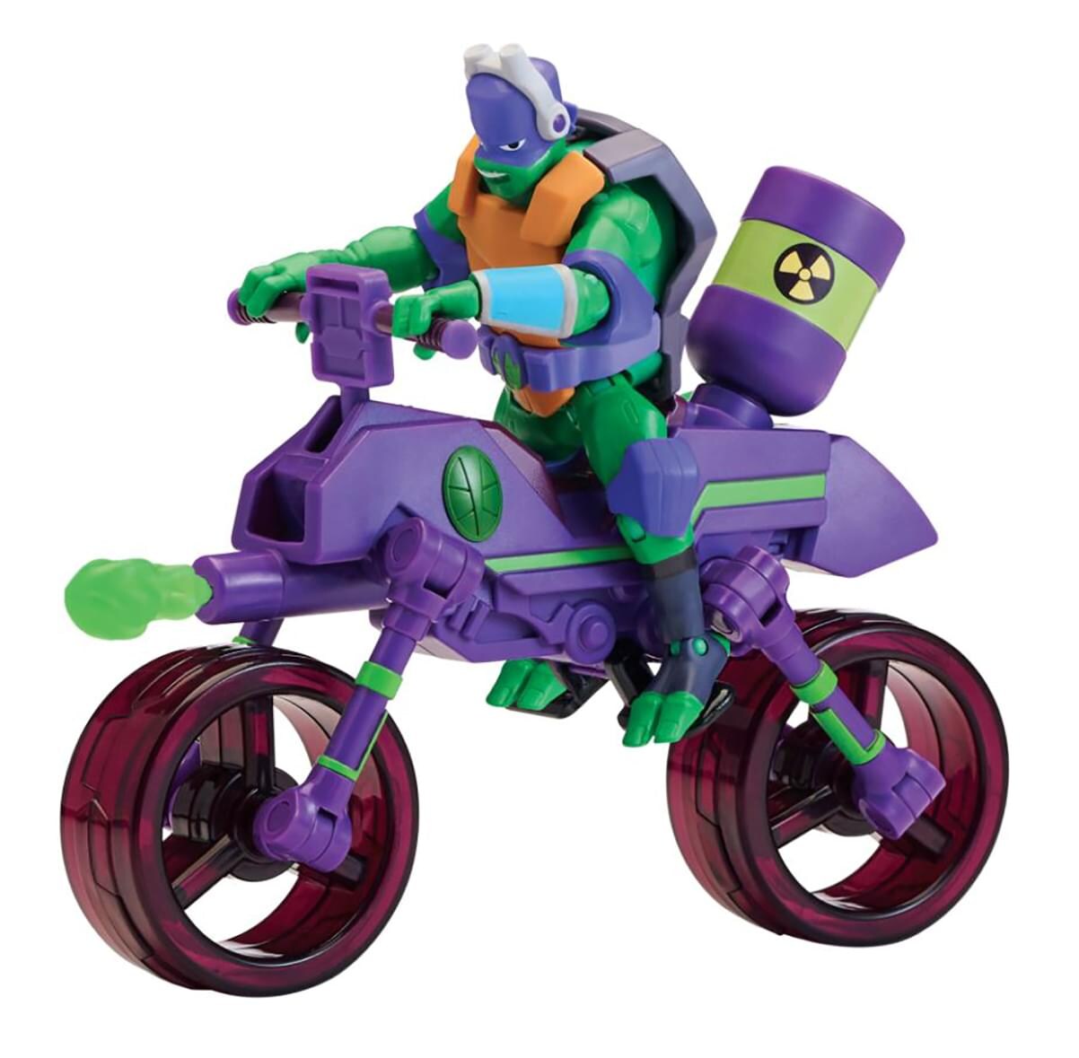 Rise of The Teenage Mutant Ninja Turtles Bug Buster Cycle with Donnie
