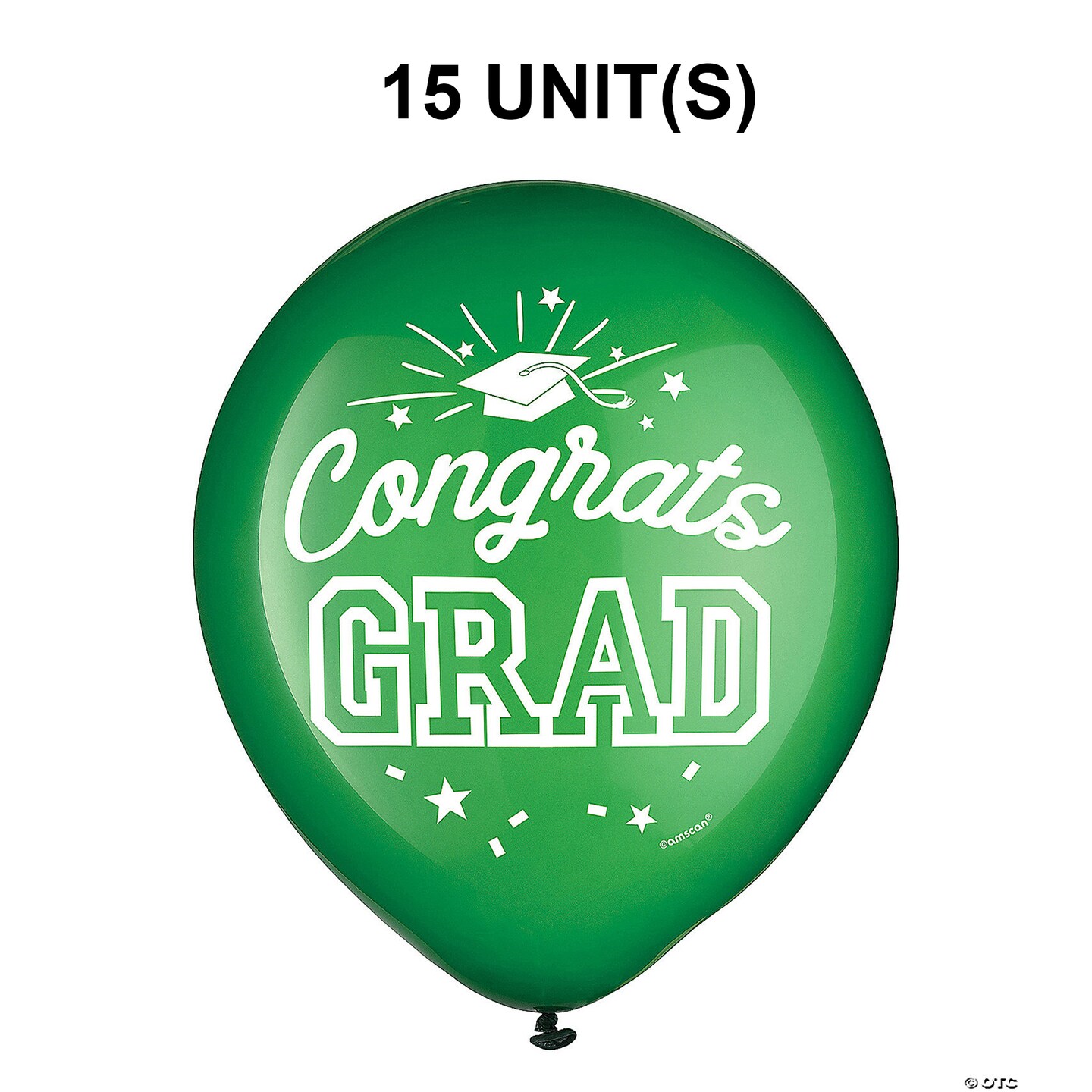 Congrats Grad 12" Latex Balloons | MINA®