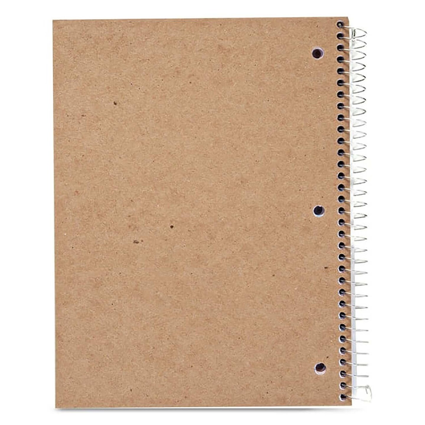 Spiral 5 Subject Notebook, Wide Ruled, 180 Sheets Per Book, Pack of 3