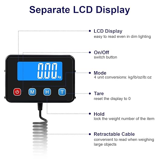 TIPRE&#xAE; Digital Shipping Postal Scale