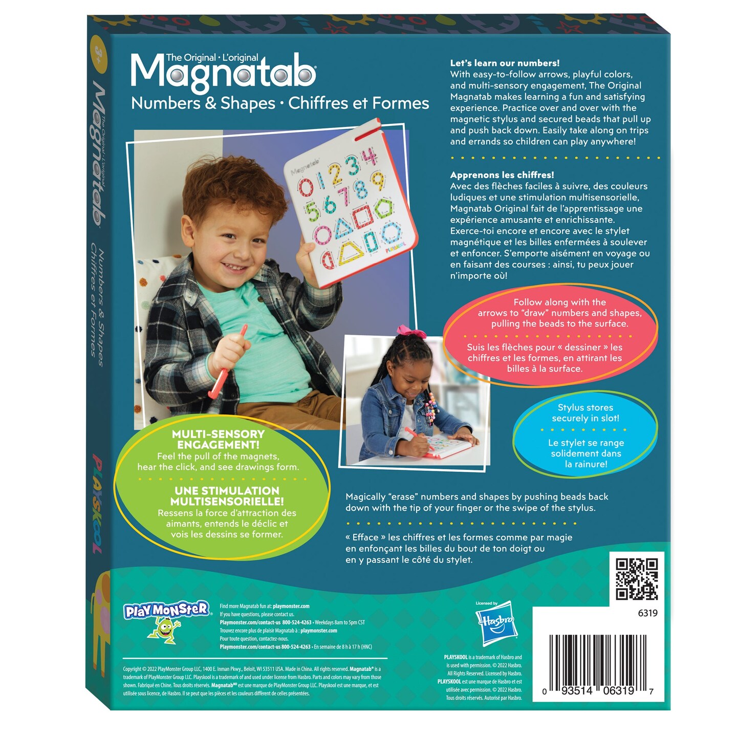 0-9 Numbers &#x26; Shapes Magnatab&#xAE;