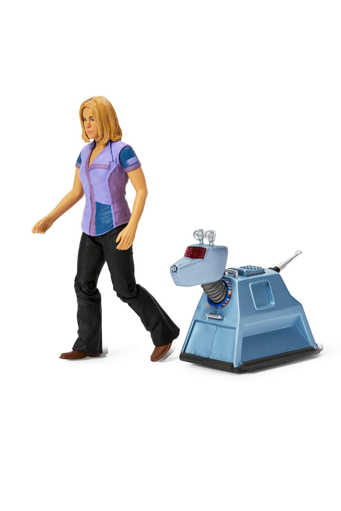 Doctor Who 5&#x22; Action Figure - Rose Tyler with K-9