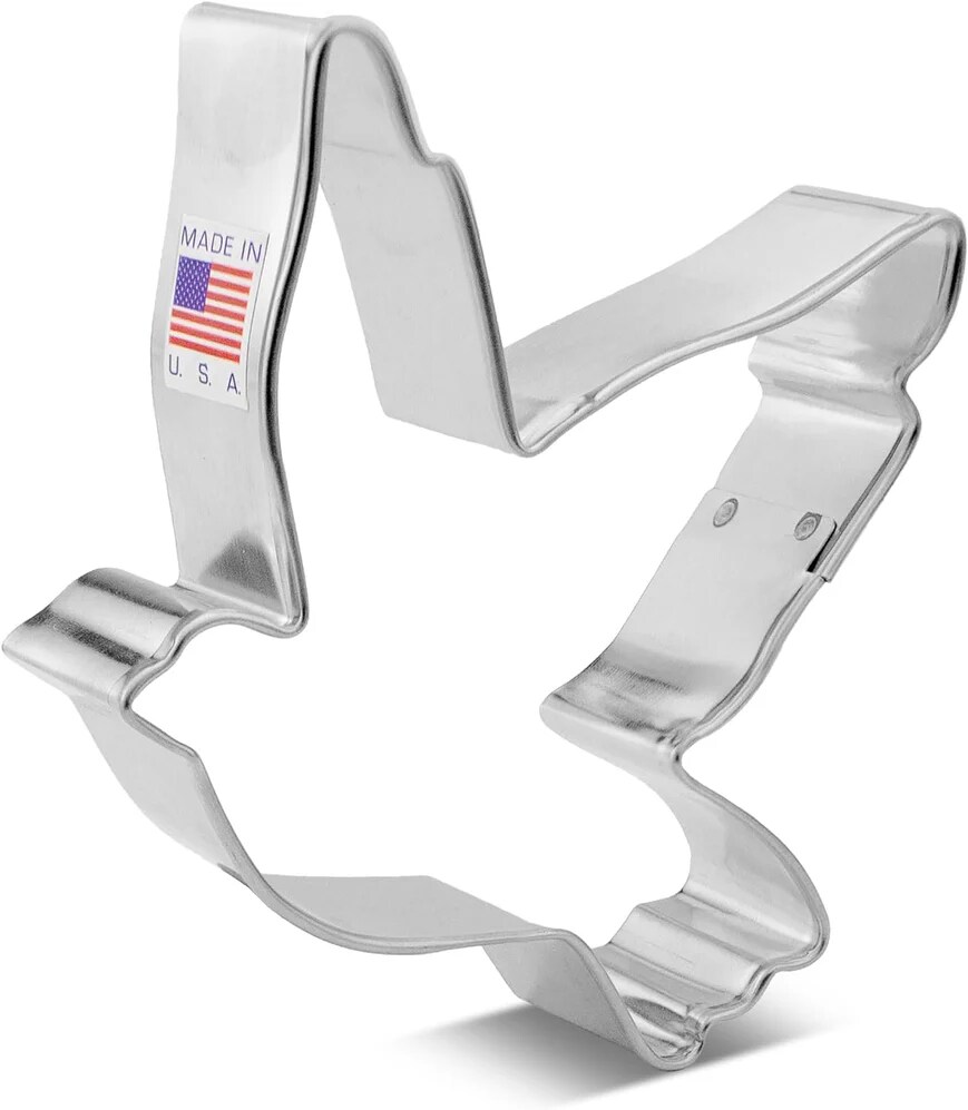 Ann Clark Peace Dove Bird Cookie Cutter 4&#x22;