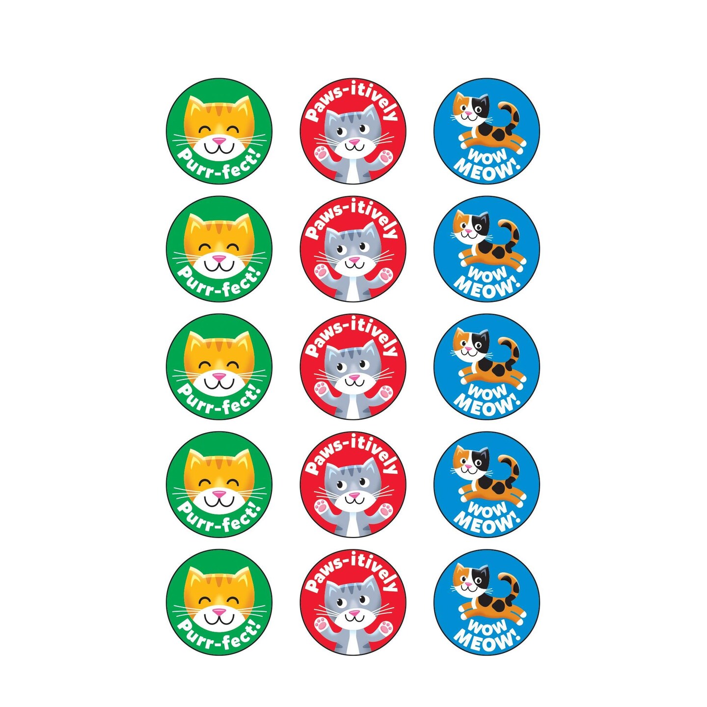 Purr-fect Pets/Cinnamon Stinky Stickers&#xAE;, 60 Per Pack, 6 Packs