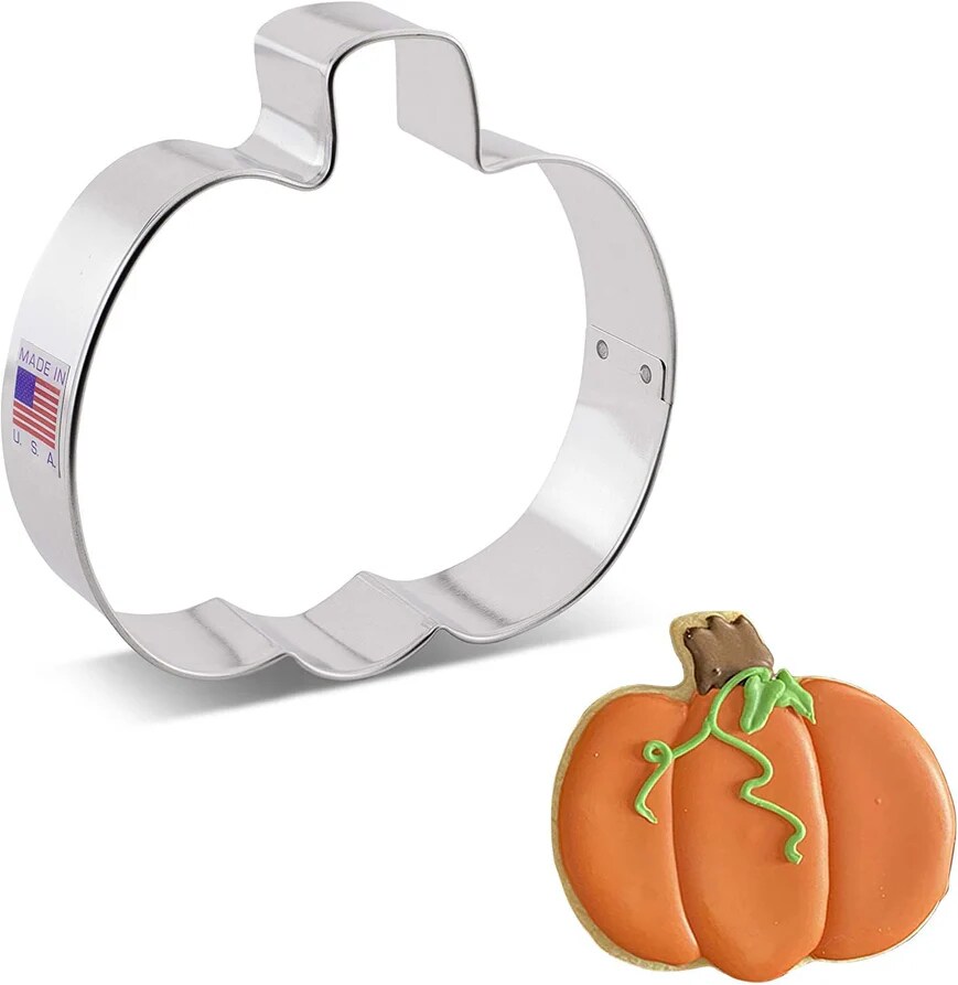 Ann Clark Pumpkin Cookie Cutter, 3&#x22;