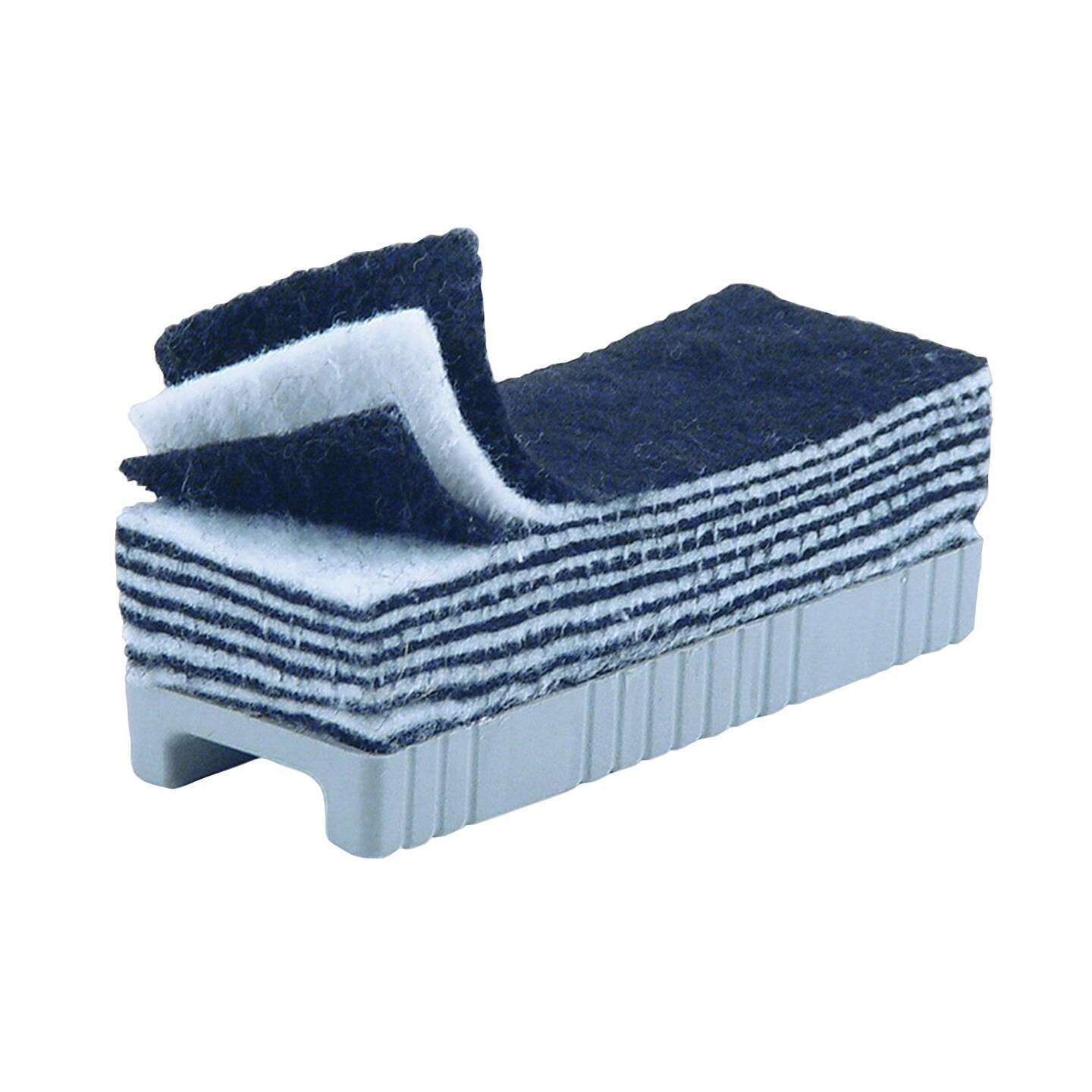 Whiteboard Eraser, Peel Away Layers, 5&#x22; Felt, Pack of 6