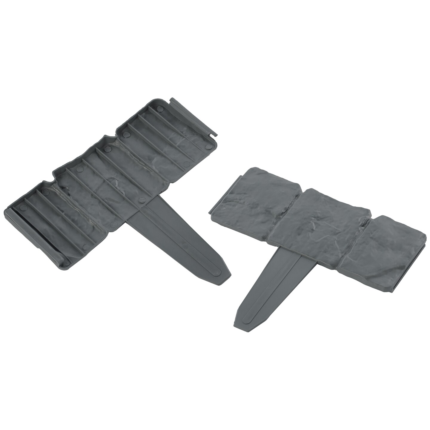 Cobbled Stone Outdoor Lawn Edging Gate 10pk Interlocking Stakes