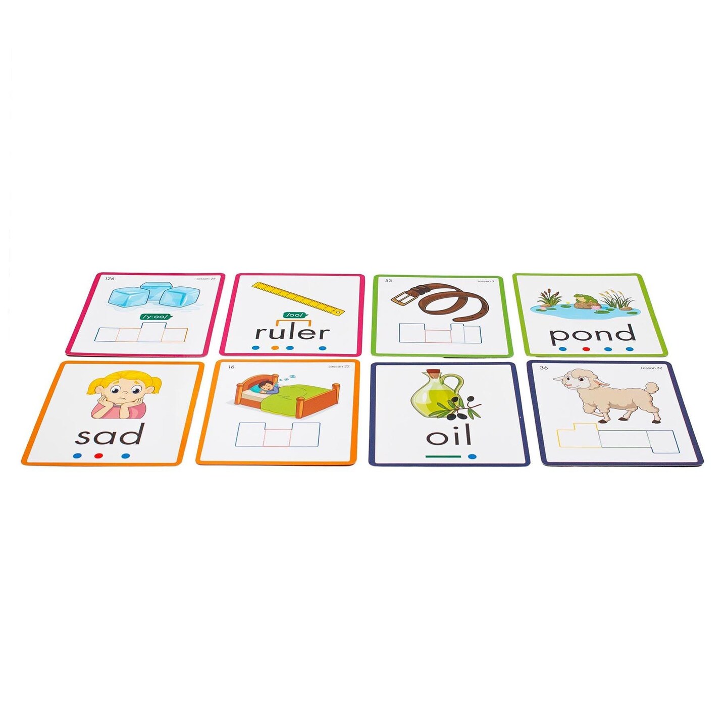 Rainbow Phonics Decodable Word Cards