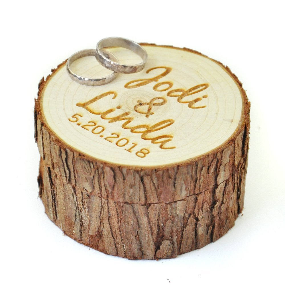Wedding Wood Ring Box | Michaels