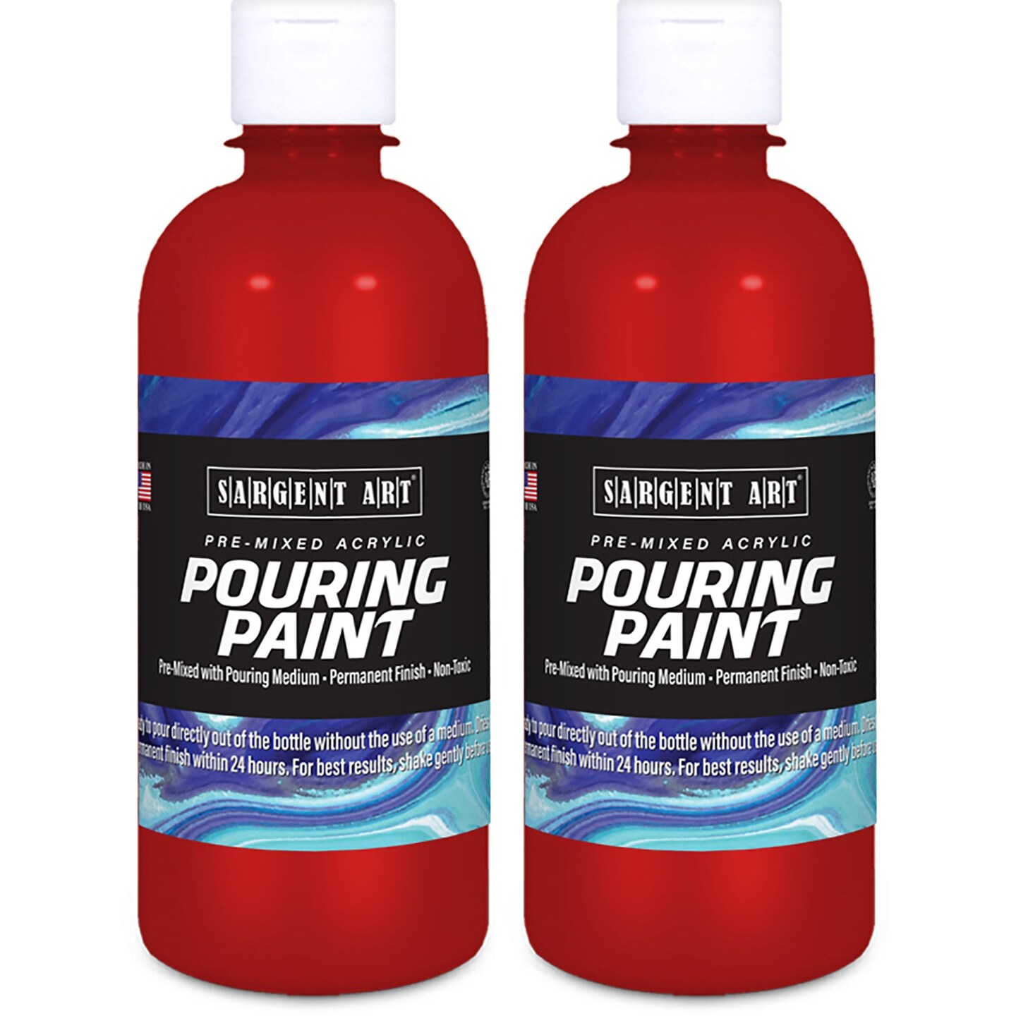 Acrylic Pouring Paint, 16 oz, Rubine Red, Pack of Michaels