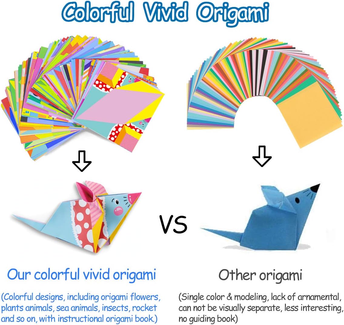 144 Sheets Origami Kit