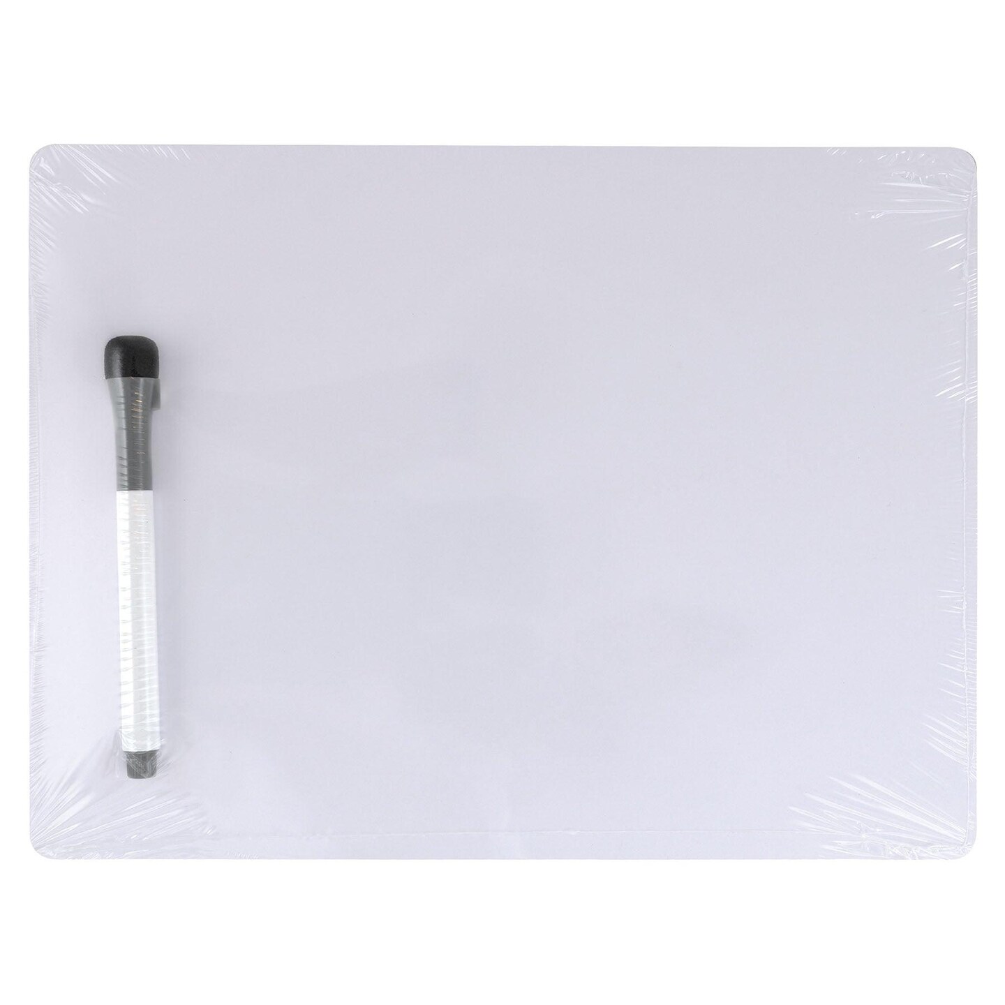 Dry Erase Whiteboard, 1-Sided, Plain, with Marker/Eraser, 9&#x22; x 12&#x22;, 5 Sets
