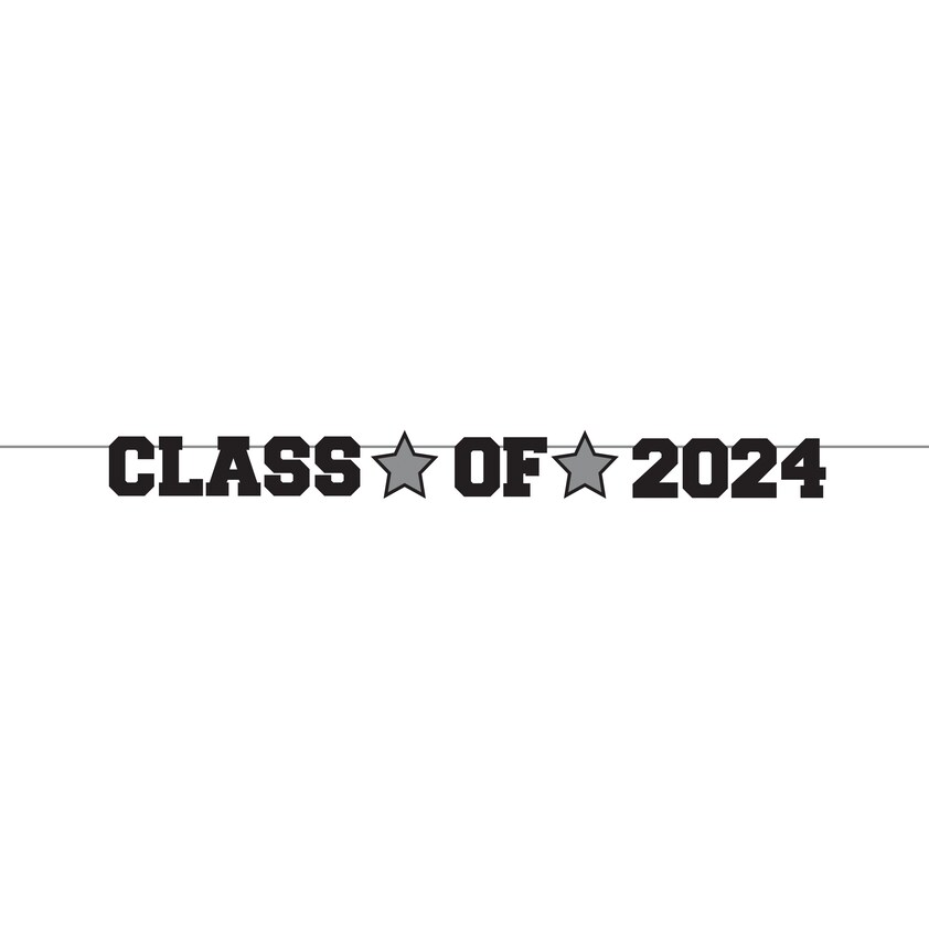 Graduation Class of 2024 Ribbon Banner (1/Pkg)