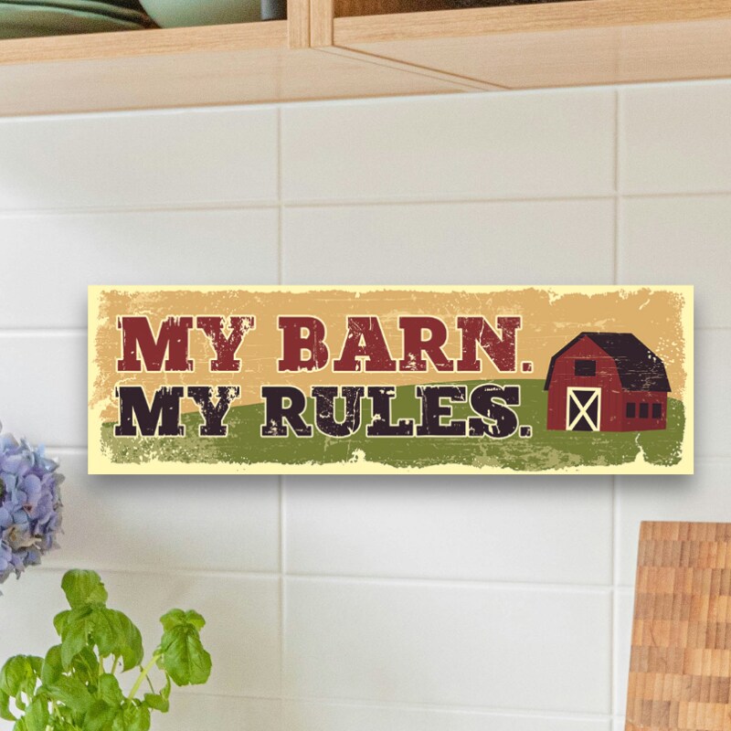 Country Living Wood Sign Collection