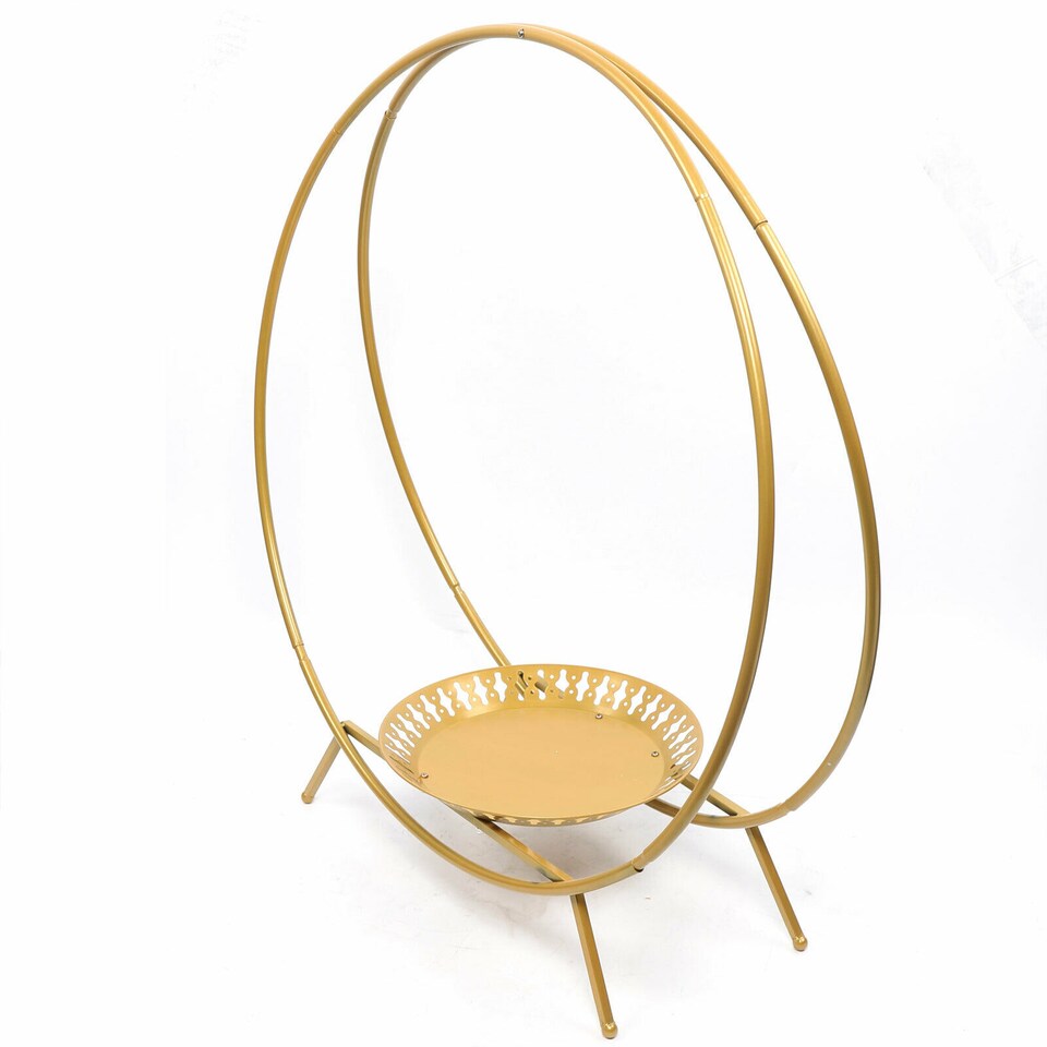 Wedding Cake Stand with Ring Arch Prop