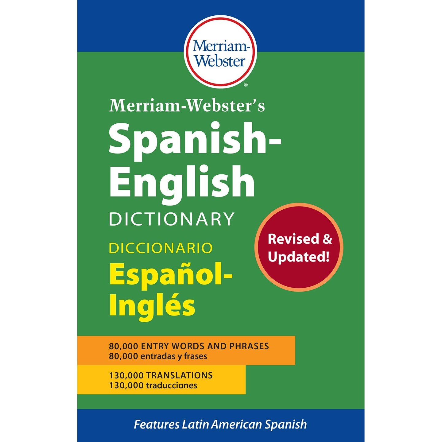 Merriam-Webster&#x27;s Spanish-English Dictionary, Hardcover