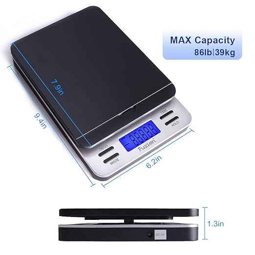 Fuzion® Accurate Digital Postal Scale